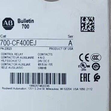 议价700-CF400EJ 控制继电器 24V直流 A系列 工控自动化配件维修