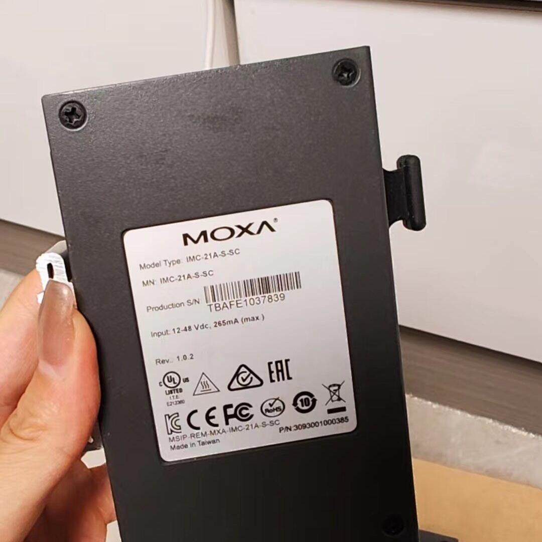 议价IMC-21A-S-SC MOXA 工业光纤收发器 工控通讯设备维修