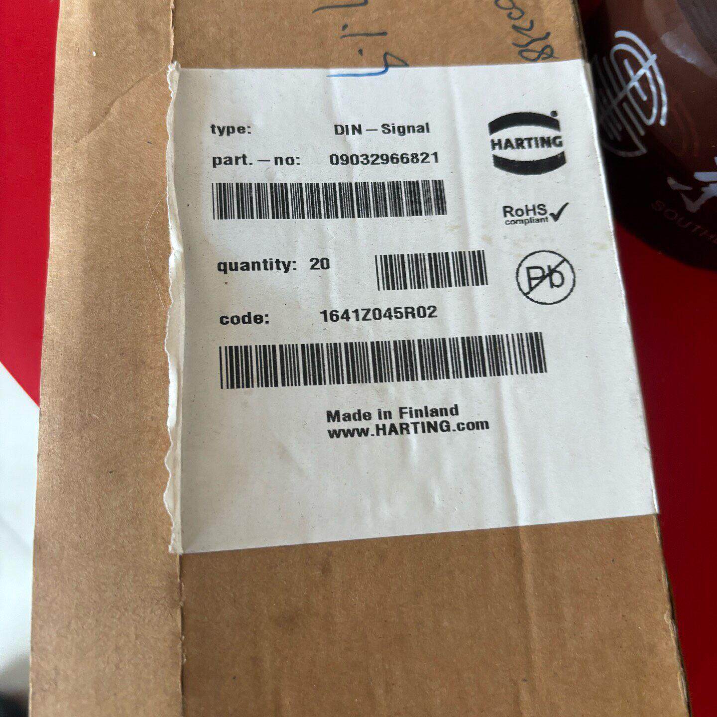 议价09032966821 哈丁连接器 DIN-Signal工业连接配件维修
