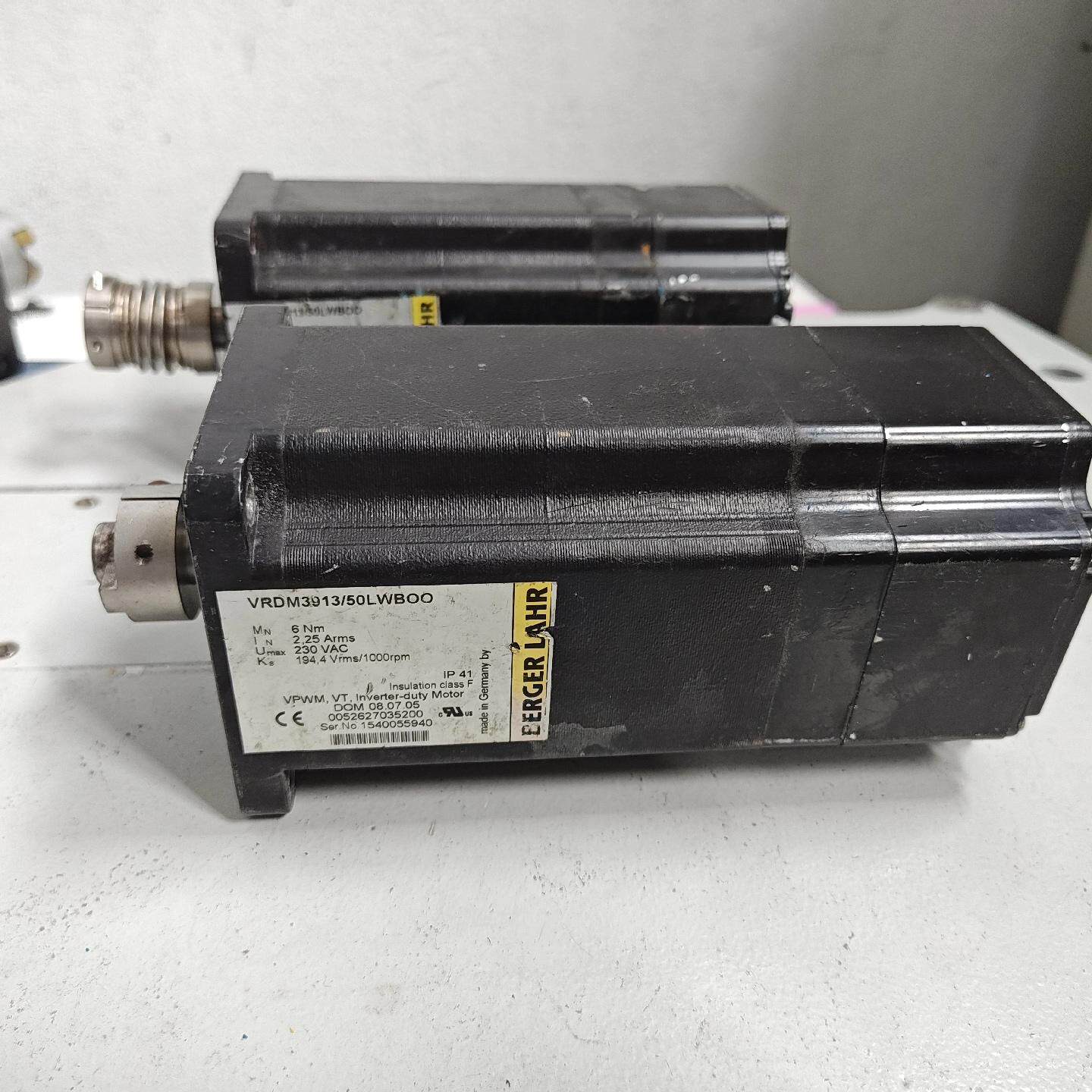 议价VRDM3913/50LWBOO 百格拉步进电机 适配EKRA印刷机维修