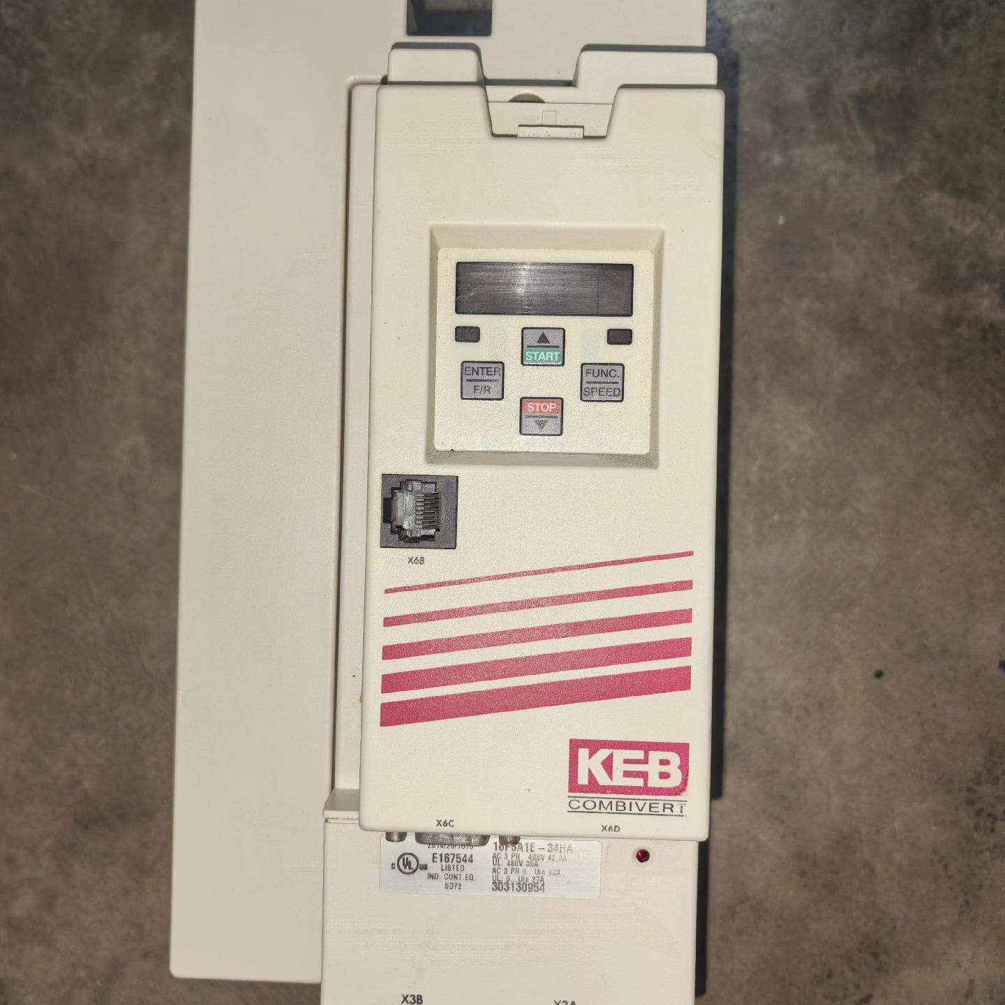 议价16F5A1 变频器 KEB科比F5 11KW工控自动化维修