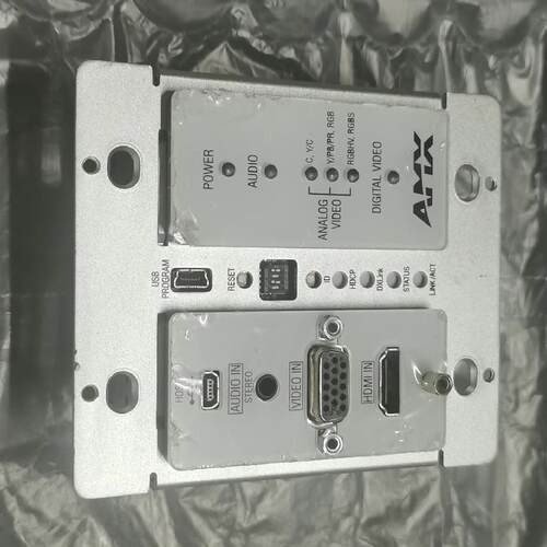 议价FG1010-325-WH DX-TX-DWP AMX音视频接口工控模块维修