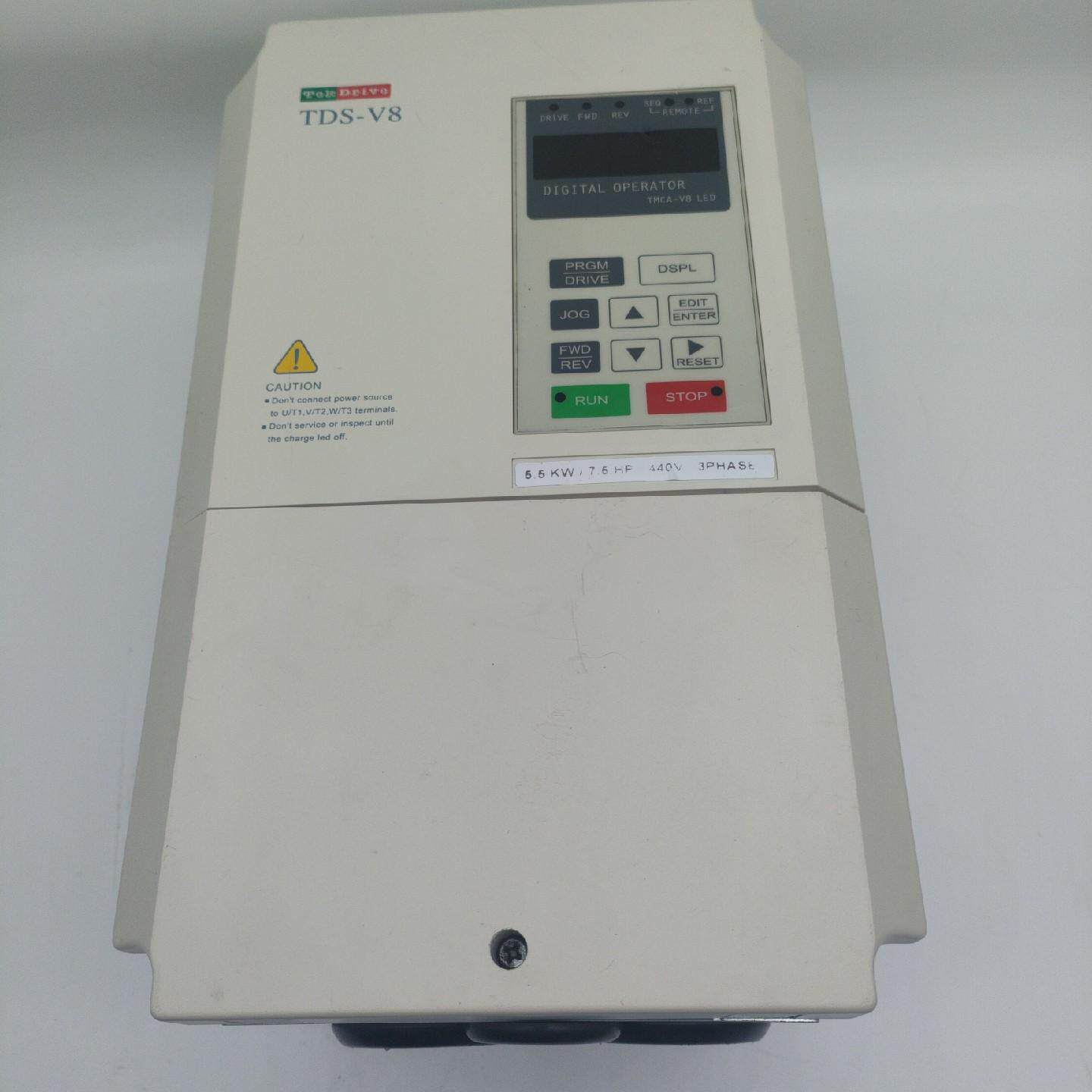 议价TDS-V8-H5P5E 变频器 5.5KW 380V 东达三相工控调速装置维修