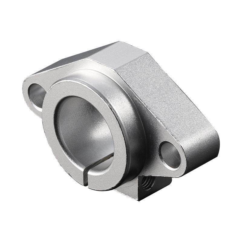 shf卧式支撑架 光轴光杆轴承座 铝合金固定支架紧固件shf8a 10a