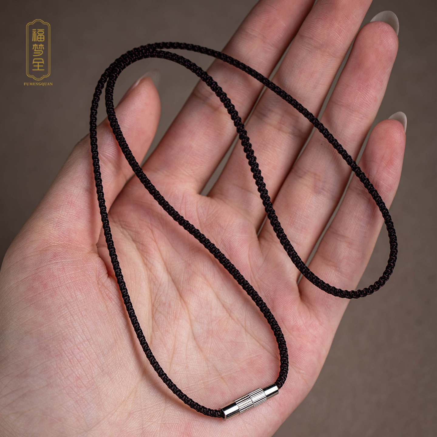 编织项链绳子翡翠玉佩玉坠貔貅黄金吊坠挂绳锁骨链绳女配绳挂坠绳