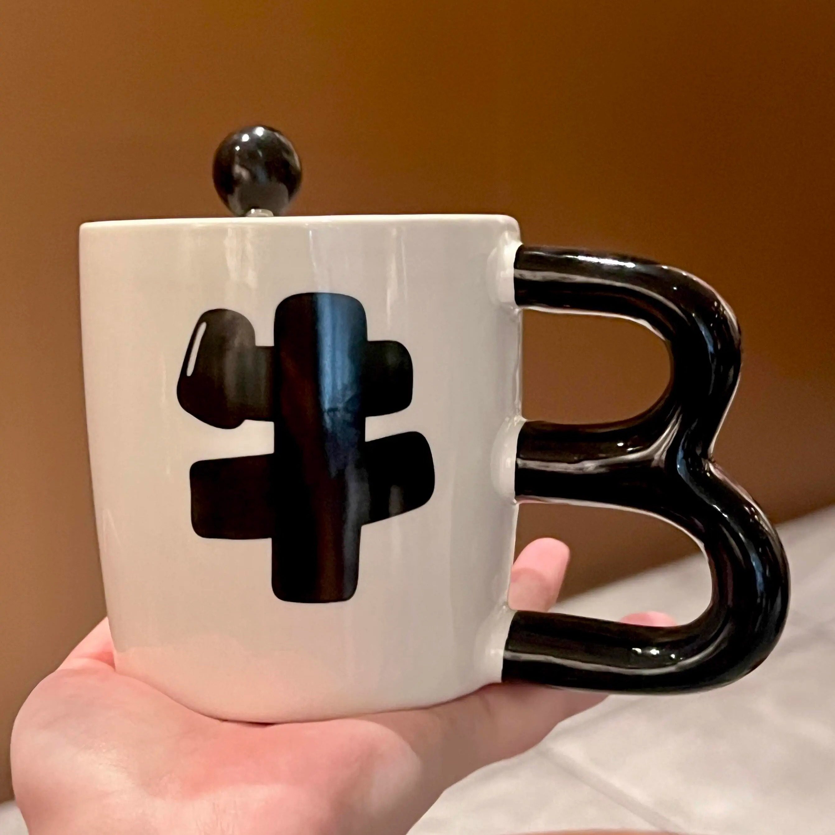 牛逼陶瓷马克杯搞怪傻喝水杯子送男女朋友搞笑趣味沙雕生日礼物