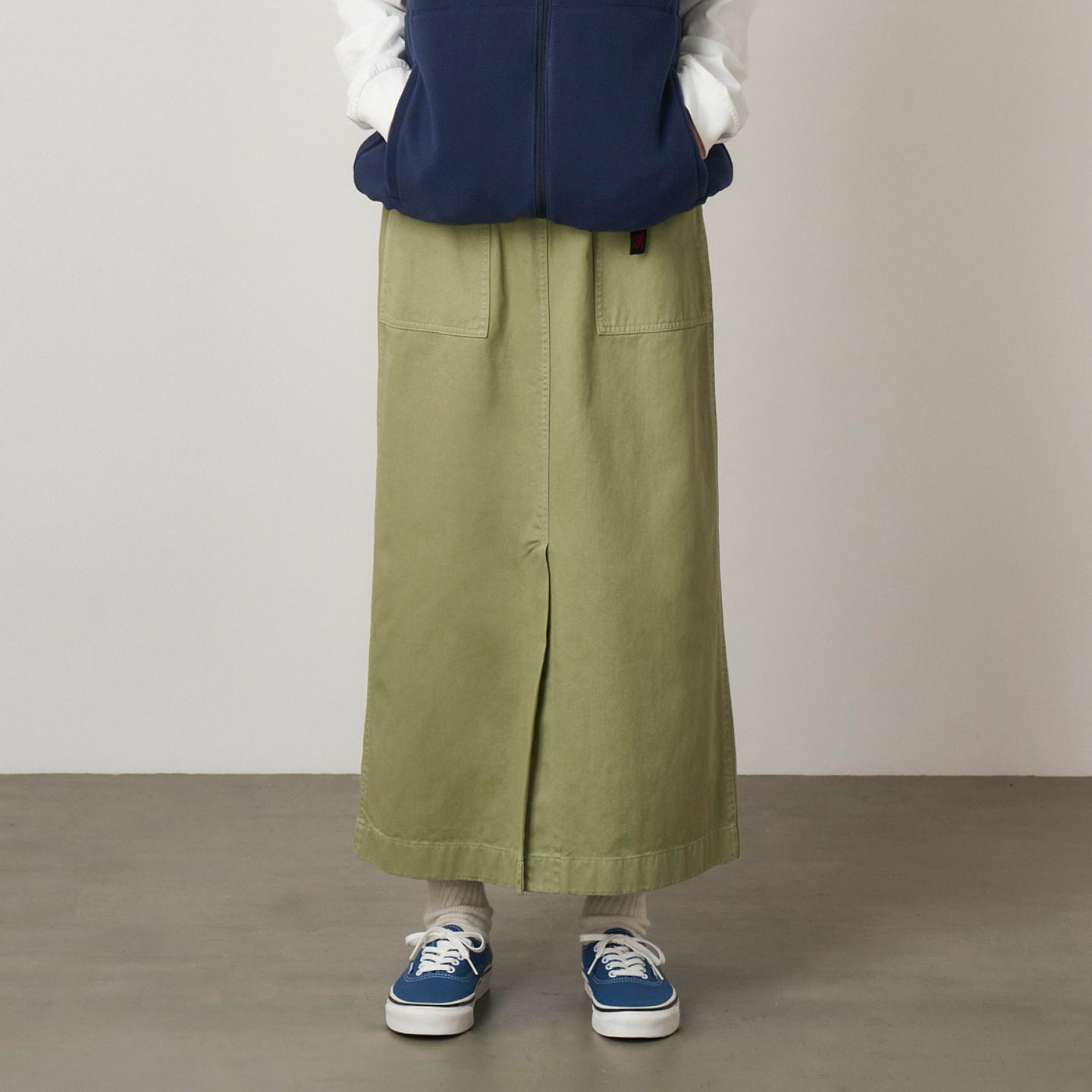 GRAMICCI山系简约A字长裙