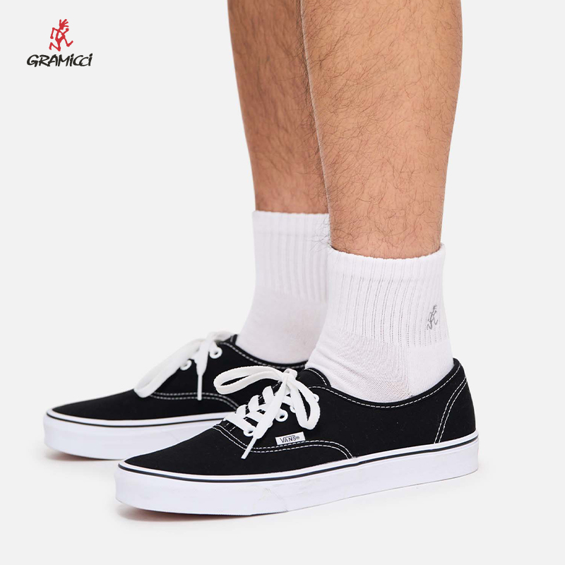 【25春】GRAMICCI 小野人新品短袜三双装SX-M05新款纯色短袜