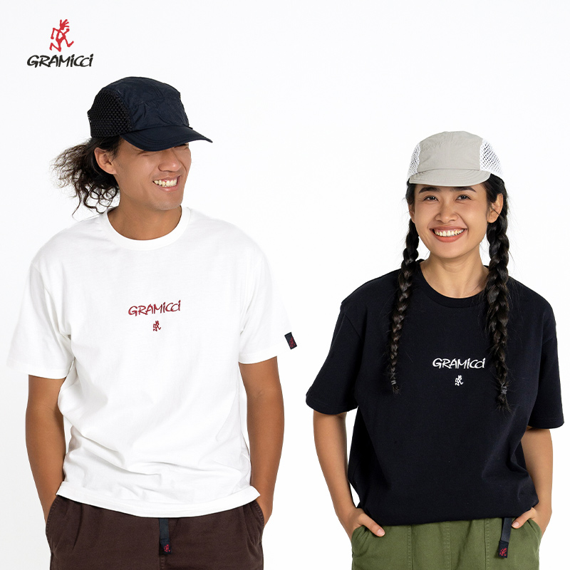 GRAMICCI刺绣简约短袖