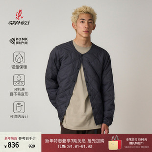 J034 气绒轻量保暖棉外套中层G5FU GRAMICCI小野人冬季 男女情侣款