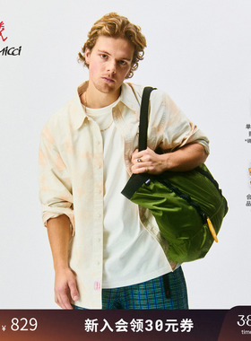 【26春】GRAMICCI小野人男款扎染复染条纹梭织衬衫G6SM-J075