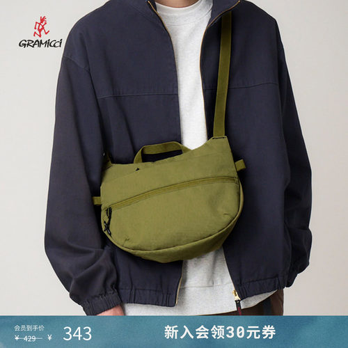 GRAMICCI小野人男女同款通勤户外百搭休闲斜挎小包斜挎包G5FB-164
