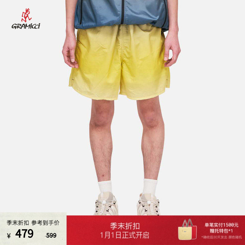 【25春】gramicci小野人新品轻量尼龙沙滩裤P018男女同款短裤,男装,短裤,淘宝优惠券,粉丝福利购,淘宝优惠卷