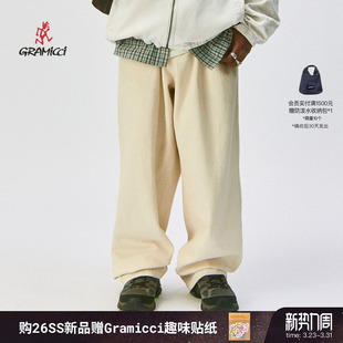 G6SM GRAMICCI小野人男棉麻混纺牛仔休闲直筒长裤 P006 26新款