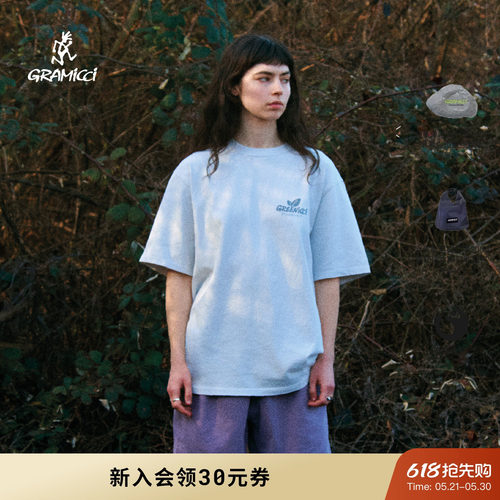 【MSC系列】26新款GRAMICCI小野人夏季印花短袖T恤女G6SU-T004-D