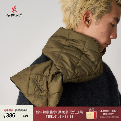 GRAMICCI小野人轻便男女通用梭织中棉围巾G5FA-051