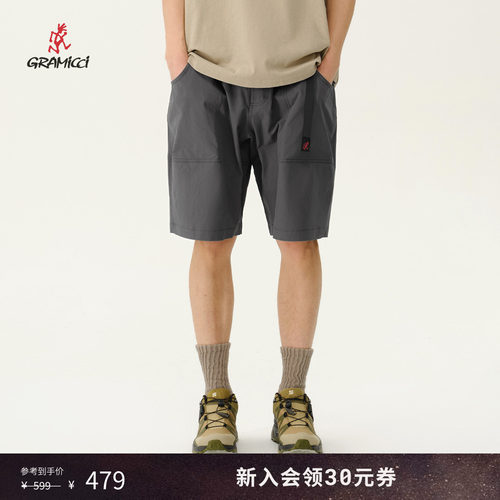 GRAMICCI小野人休闲男款夏季短裤户外休闲宽松五分裤GMP-24SC02