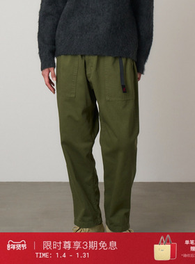 GRAMICCI小野人户外通勤男女同款宽松休闲锥形休闲九分裤G103-OGT