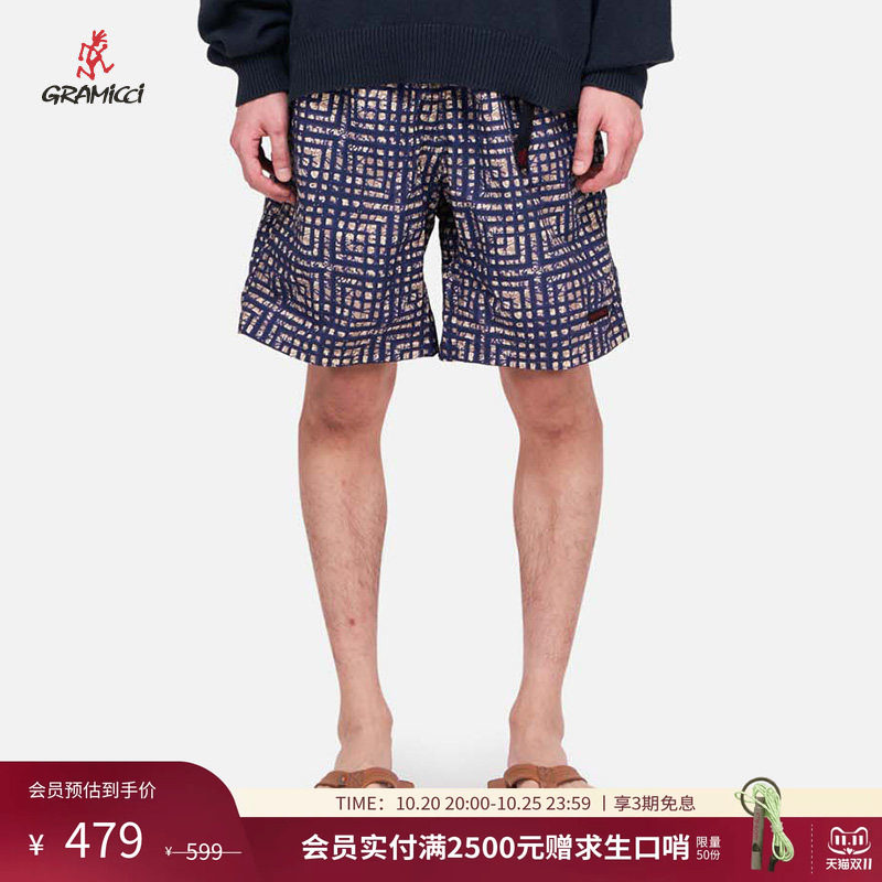 Gramicci小野人秋款运动短裤休闲户外尼龙通勤短裤G4SM-P146