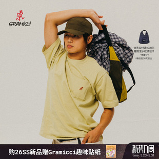 26新款 T恤G304 GRAMICCI小野人男女同款 刺绣LOGO短袖 OGJ 经典