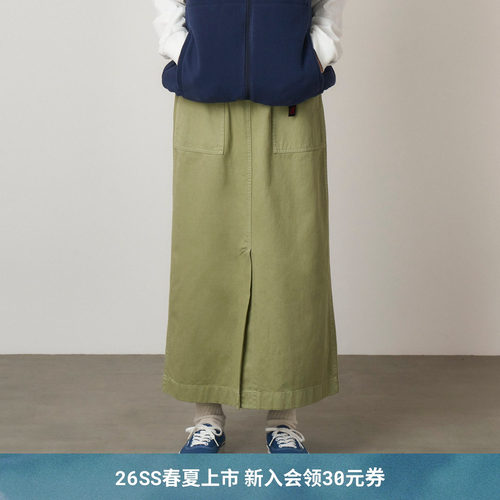 GRAMICCI山系简约A字长裙
