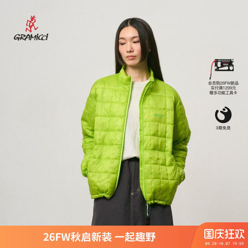 Gramicci小野人p棉防泼水夹克男