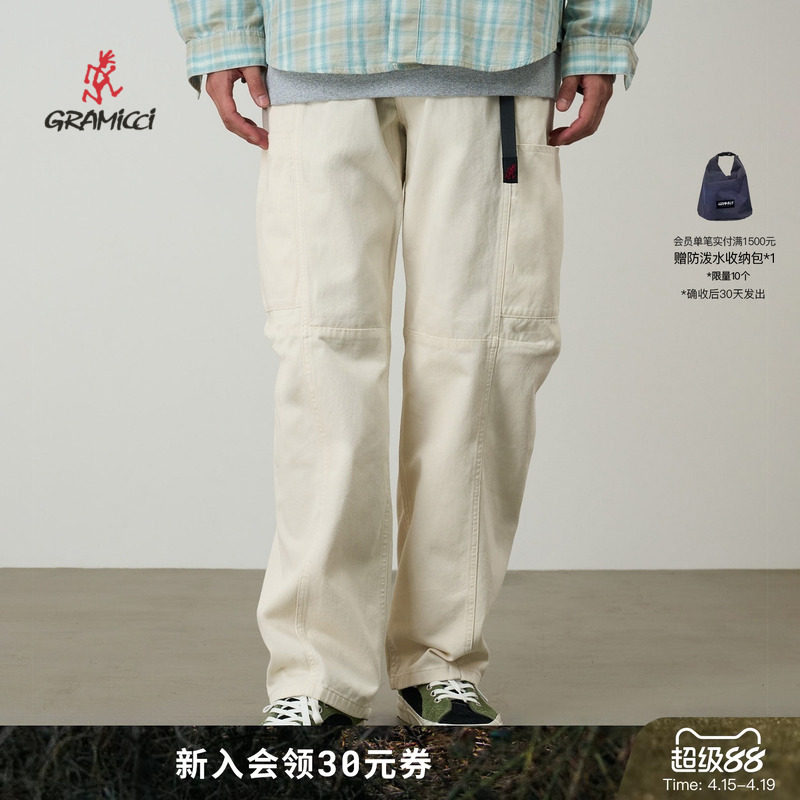【26新款】GRAMICCI小野人男款工装休闲宽松廓形长裤子G5