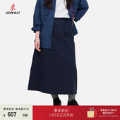 半身裙 防泼水A形长半裙SK063百搭个性 25春 GRAMICCI小野人新品