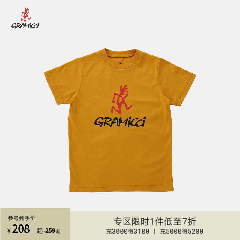 GRAMICCI儿童印花短袖T恤