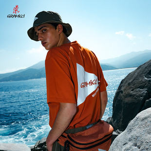 口袋休闲短袖 GRAMICCI小野人25春新品 wander联名 T恤S3007 and