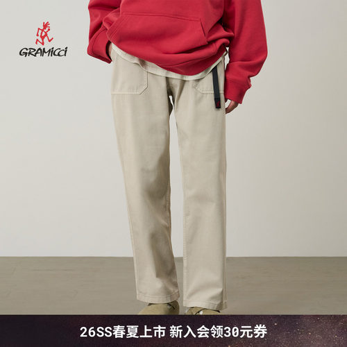 【26新款】GRAMICCI小野人春夏女款直筒工装休闲长裤子G6SW-P004