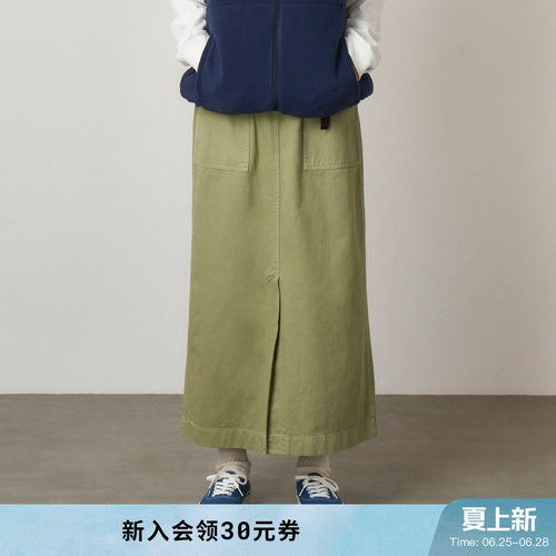 GRAMICCI山系简约A字长裙