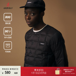 【TAION联名】GRAMICCI小野人男女羽绒服J101-TG轻薄羽绒服外套