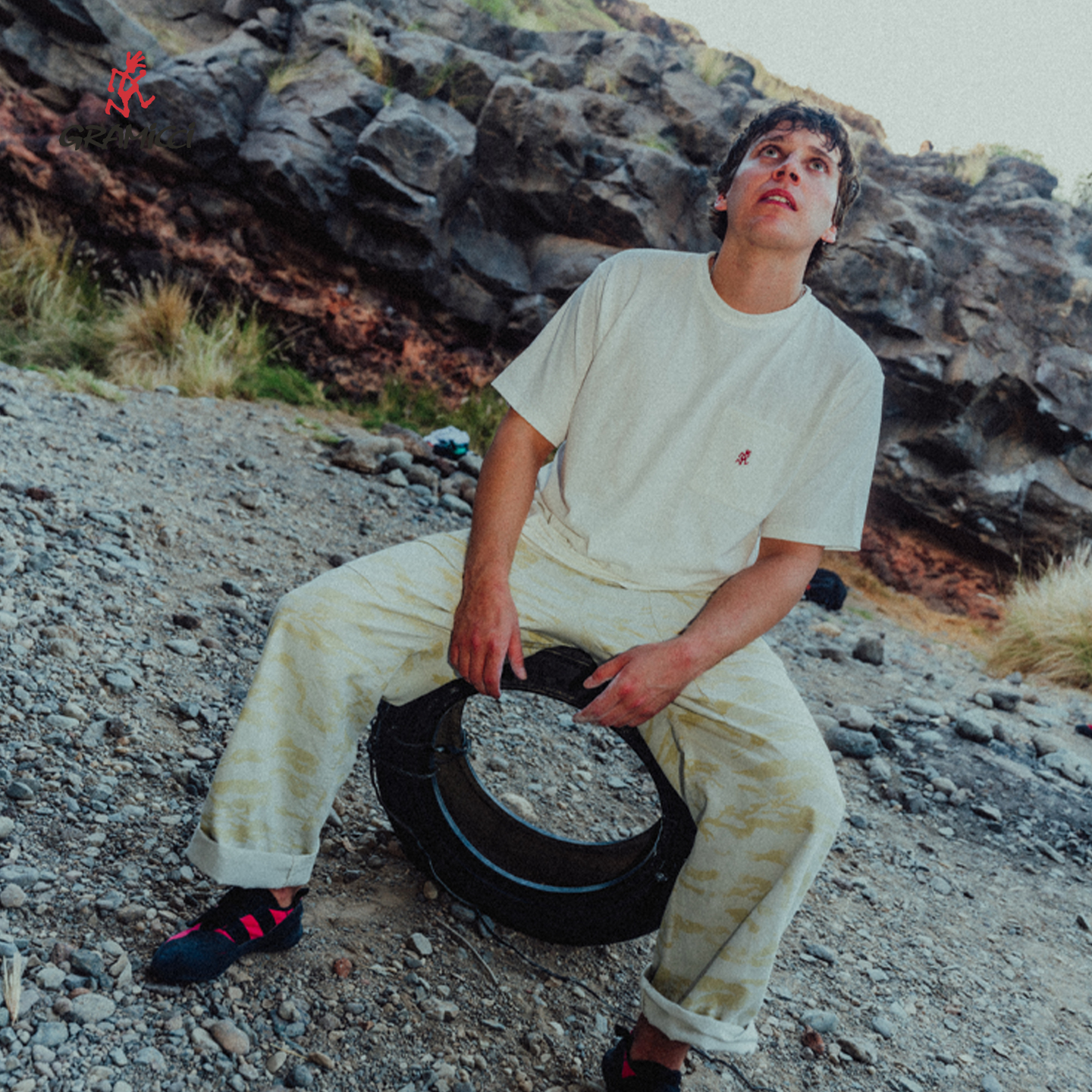 【25春】GRAMICCI小野人口袋LOGO短袖T恤G304-OGJ-PG