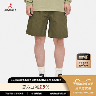 亚麻G 男款 24春夏新品 GRAMICCI小野人 DTC胶囊系列 SHORT短裤