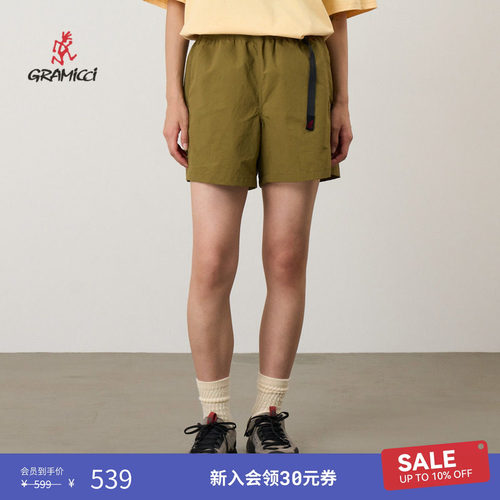【季末折扣】GRAMICCI小野人女士尼龙防泼水晒夏季短裤G6SW-P035