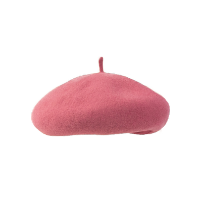 纯羊毛大头围巨显白贝雷帽女