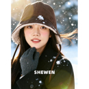 麂皮绒感大头围渔夫帽女秋冬保暖防寒加绒加厚显脸小骑车防风帽子