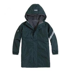 伊顿同款英伦冬季校服中小学生脱卸式冲锋衣园服棉服三件冬装外套