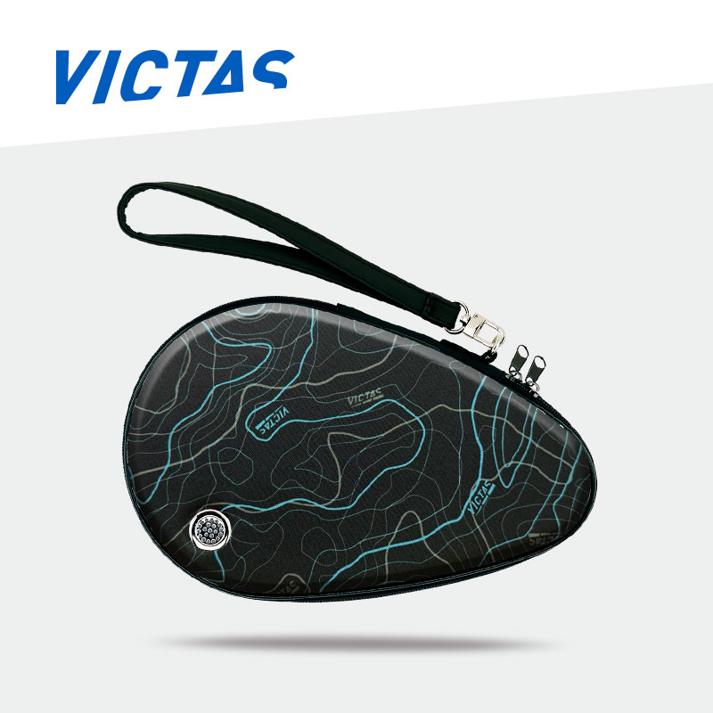 VICTAS乒乓球拍包葫芦形硬壳拍包