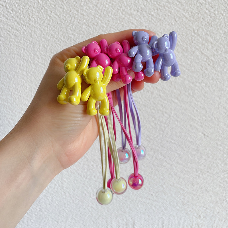 儿童韩版双头小熊皮筋