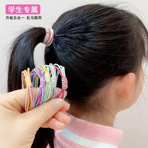 学生专用高弹力高马尾发圈