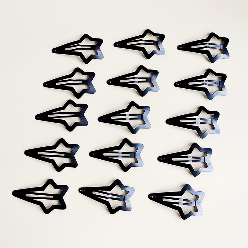 儿童卡卡bb夹黑色超紧公主发饰