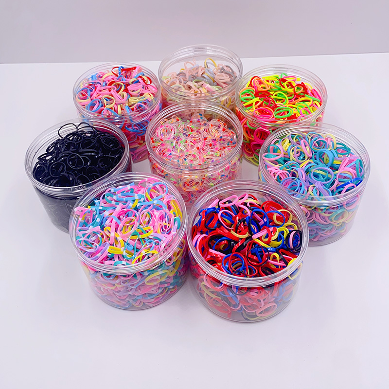 宝宝一次性小皮筋女扎头发量少