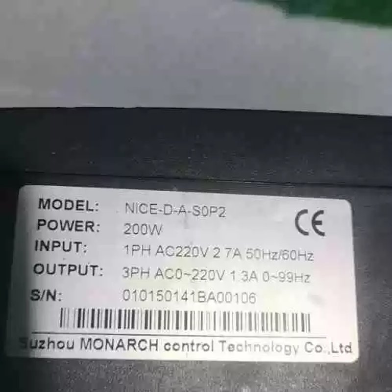 议价CE-D-A-S0P2 莫纳克门机变频器 200W 质量 议价维修