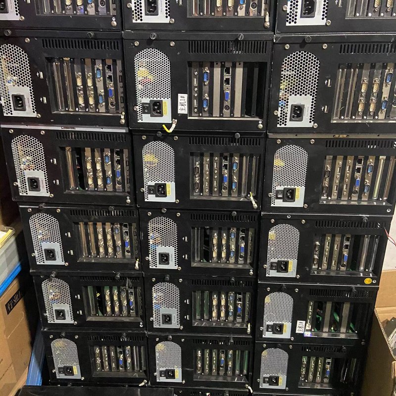 IPC-6805E 壁挂式工业计算机 双网口三个PCI多串口议价维修