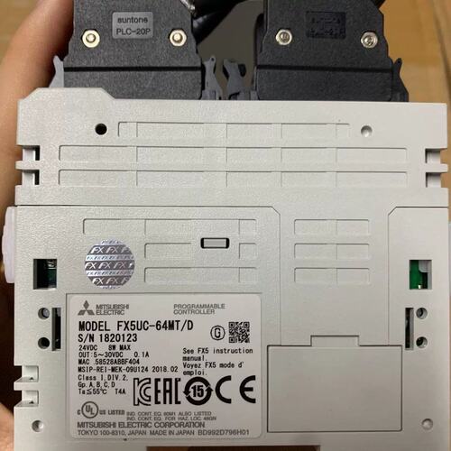 FX5UC-64MT/D PLC可控制器 带CC-Link口接口齐全议价维修