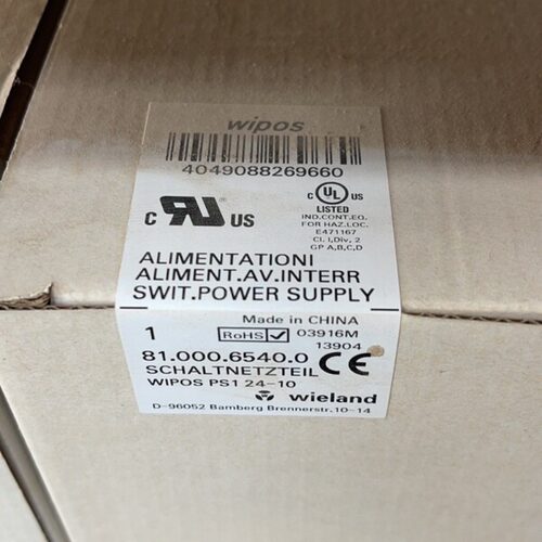 议价Wieland威琅开关电源PS1 24-20 81.00
