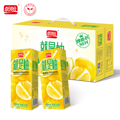 盼盼食品就是柚饮料250ml*24盒