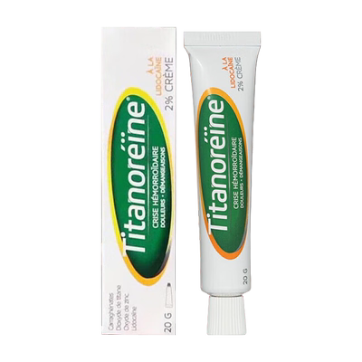 法国进口titanoreine太宁栓痔疮膏利多卡因孕妇复方角菜酸酯乳膏